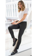 Load image into Gallery viewer, Ladies&#39; Ponte Knit Pant - Black