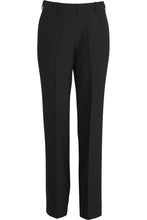 Load image into Gallery viewer, Ladies' Essential Flat Front Pant - Black