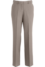 Load image into Gallery viewer, Ladies' Essential Flat Front Pant - Cobblestone