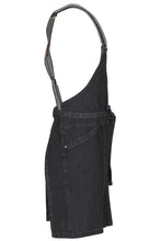Load image into Gallery viewer, Berkeley Indigo Blue Denim Short Bib Snap Apron