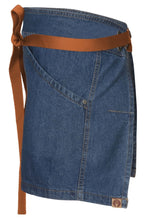 Load image into Gallery viewer, Berkeley Medium Blue Denim Waist Snap Apron