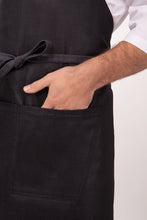 Load image into Gallery viewer, Boulder Black & Purple Bib Apron