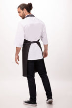 Load image into Gallery viewer, Boulder Black & Purple Bib Apron