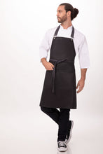 Load image into Gallery viewer, Boulder Black & Purple Bib Apron