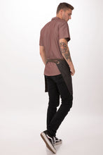 Load image into Gallery viewer, Boulder Black & Brown Half Bistro Apron