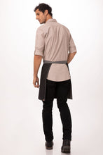 Load image into Gallery viewer, Bronx Black Denim Half Bistro Apron