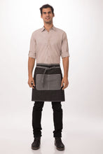 Load image into Gallery viewer, Bronx Black Denim Half Bistro Apron