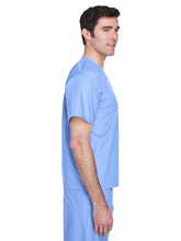 Load image into Gallery viewer, Ceil Blue Harriton Adult Restore 4.9 oz. Scrub Top