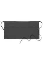 Load image into Gallery viewer, Charcoal Deluxe Waist Apron (3 Pockets)