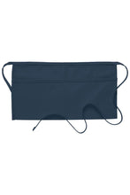 Load image into Gallery viewer, Navy Standard Waist Apron (2 Pockets)