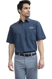 Men's Essential Broadcloth Shirt - Navy