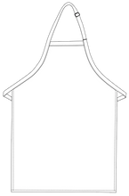 Load image into Gallery viewer, Charcoal Deluxe XL Butcher Adjustable Apron (No Pockets)