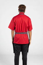 Load image into Gallery viewer, Uncommon Threads Chalk Stripe Butcher Adjustable Apron (2 Pockets)