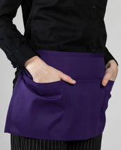 Load image into Gallery viewer, Uncommon Threads Purple Waist Apron (3 Pockets)