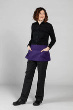 Load image into Gallery viewer, Uncommon Threads Purple Waist Apron (3 Pockets)