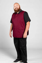 Load image into Gallery viewer, Uncommon Threads X-Large Burgundy Cobbler Apron (2 Pockets)