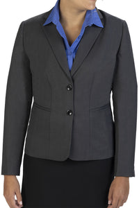 Ladies' Synergy Suit Coat - Steel Grey