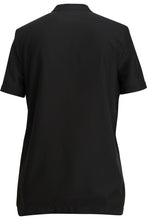 Load image into Gallery viewer, Edwards Black Housekeeping Full-Zip Tunic
