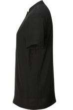 Load image into Gallery viewer, Edwards Black Housekeeping Full-Zip Tunic