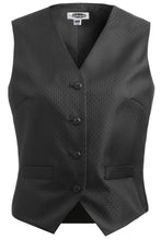 Load image into Gallery viewer, Edwards S Ladies&#39; Black Diamond Brocade Vest