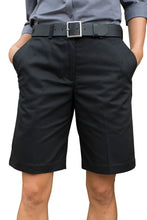 Load image into Gallery viewer, Edwards Ladies&#39; Flat Front Short - Black