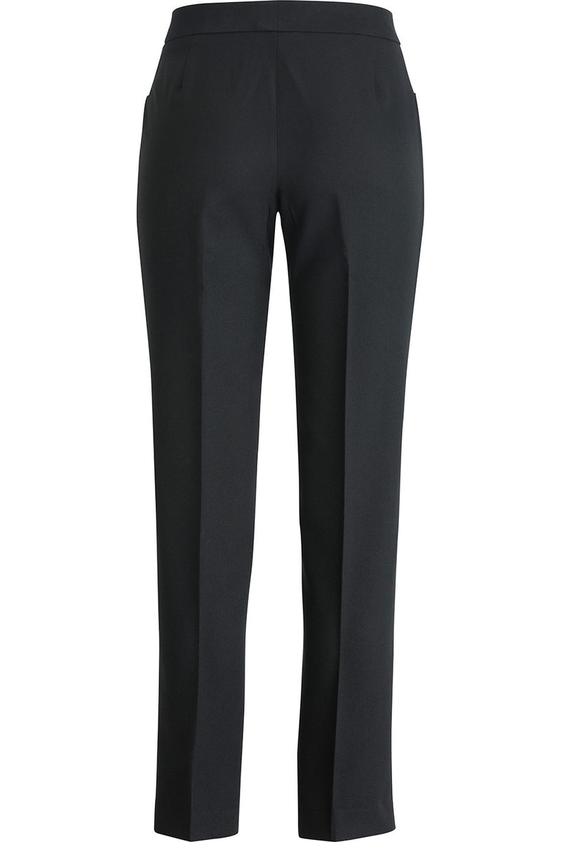 women's black polyester dress pants Edwards 8535 Ladies' Midrise Synergy Pant - category:all Black Selena Gomez V and spandex for a Color:Robin Blue