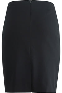 Ladies' Russel Straight Skirt - Black Onyx