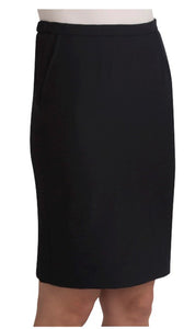 Edwards Ladies' Polyester Skirt (2 Pockets) - Black