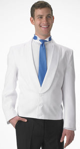 "Holden" Men's White Eton Jacket