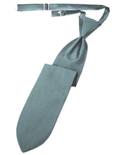 Load image into Gallery viewer, Cardi Pre-Tied Cloudy Herringbone Necktie