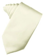 Load image into Gallery viewer, Cardi Ivory Luxury Satin Necktie