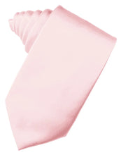 Load image into Gallery viewer, Cardi Pink Luxury Satin Necktie