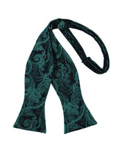 Load image into Gallery viewer, Cardi Self Tie Oasis Tapestry Bow Tie