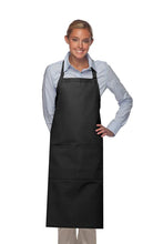 Load image into Gallery viewer, Cardi / DayStar Black Deluxe XL Butcher Adjustable Apron (2 Pockets)
