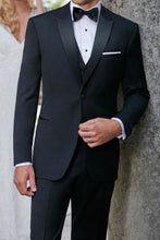 Load image into Gallery viewer, "Vermont" Black Tuxedo Jacket (Separates)