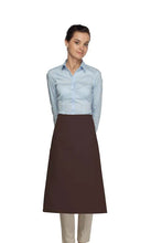 Load image into Gallery viewer, Cardi / DayStar Brown 3/4 Bistro Apron (1 Pocket)