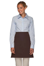 Load image into Gallery viewer, Cardi / DayStar Brown Half Bistro Apron (No Pockets)
