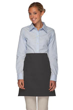 Load image into Gallery viewer, Cardi / DayStar Charcoal Half Bistro Apron (No Pockets)