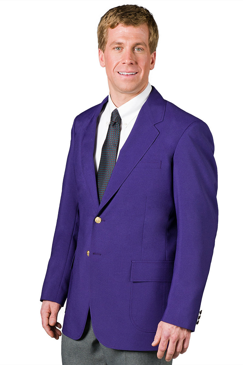 Executive Apparel Winston Men's Purple Blazer 50R