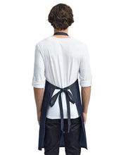 Load image into Gallery viewer, Artisan Collection by Reprime Indigo Denim Bib Adjustable Apron (4 Pocket Pouch)