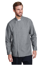 Load image into Gallery viewer, Artisan Collection by Reprime Grey Denim / XS Chef&#39;s Denim Long Sleeve Coat
