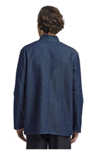 Load image into Gallery viewer, Artisan Collection by Reprime Chef's Blue Denim Long Sleeve Coat