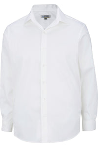 Men's Spread Collar Dress Shirt - White