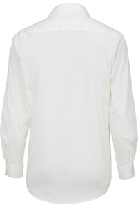 Men's Spread Collar Dress Shirt - White