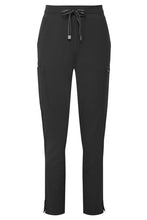Load image into Gallery viewer, Women&#39;s Black Relentless Stretch Cargo Scrub Pants
