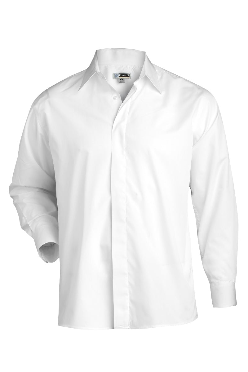 Men's Café Broadcloth Shirt - White