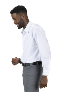 Men's Café Broadcloth Shirt - Black