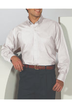 Load image into Gallery viewer, Men&#39;s Lightweight Long Sleeve Poplin Shirt - White
