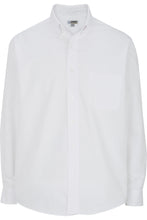 Load image into Gallery viewer, Men&#39;s Lightweight Long Sleeve Poplin Shirt - White