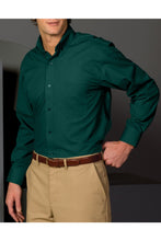 Load image into Gallery viewer, Men&#39;s Lightweight Long Sleeve Poplin Shirt - Hunter